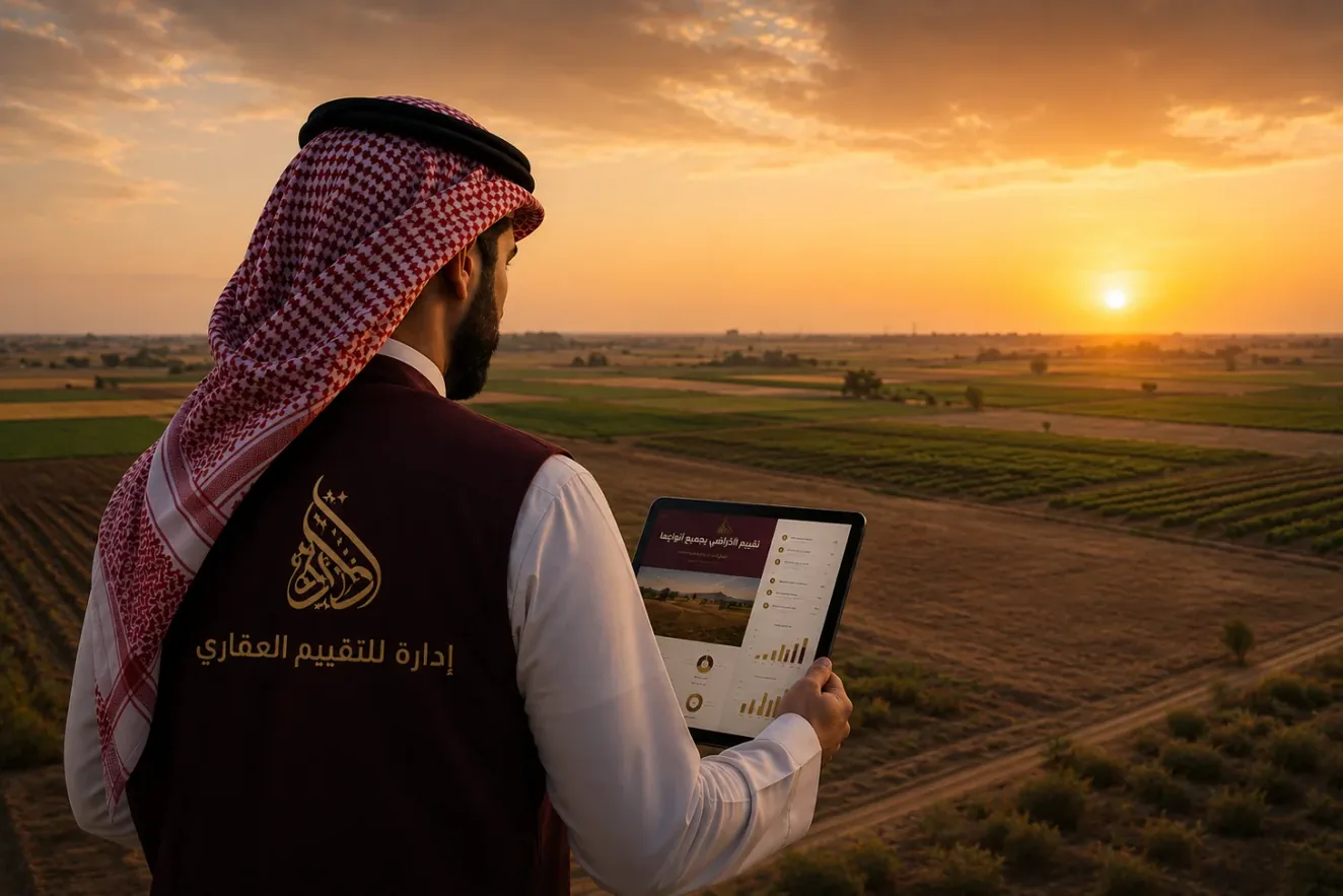 تقييم الأراضي بجميع أنواعها