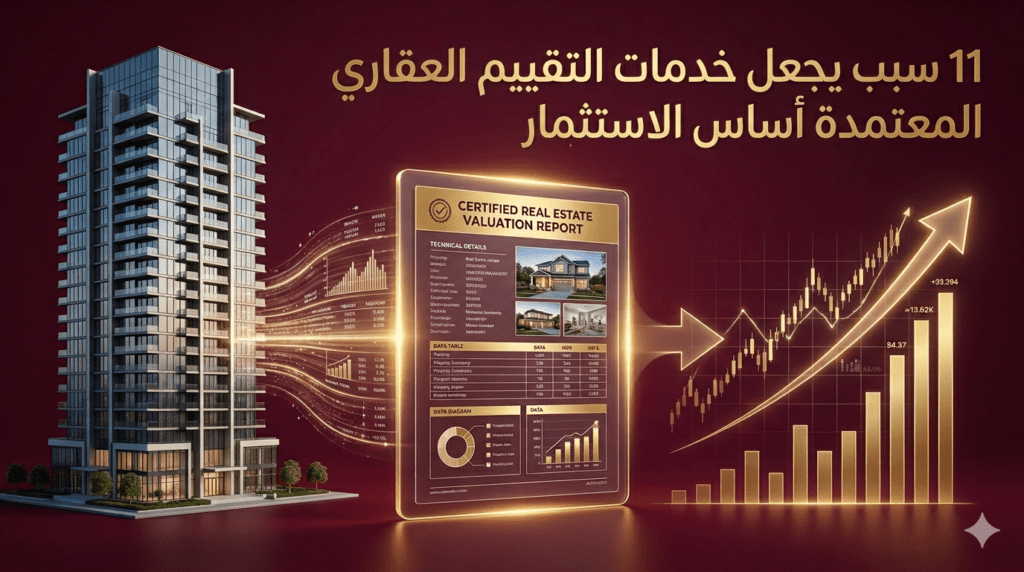 خدمات التقييم العقاري معتمدة