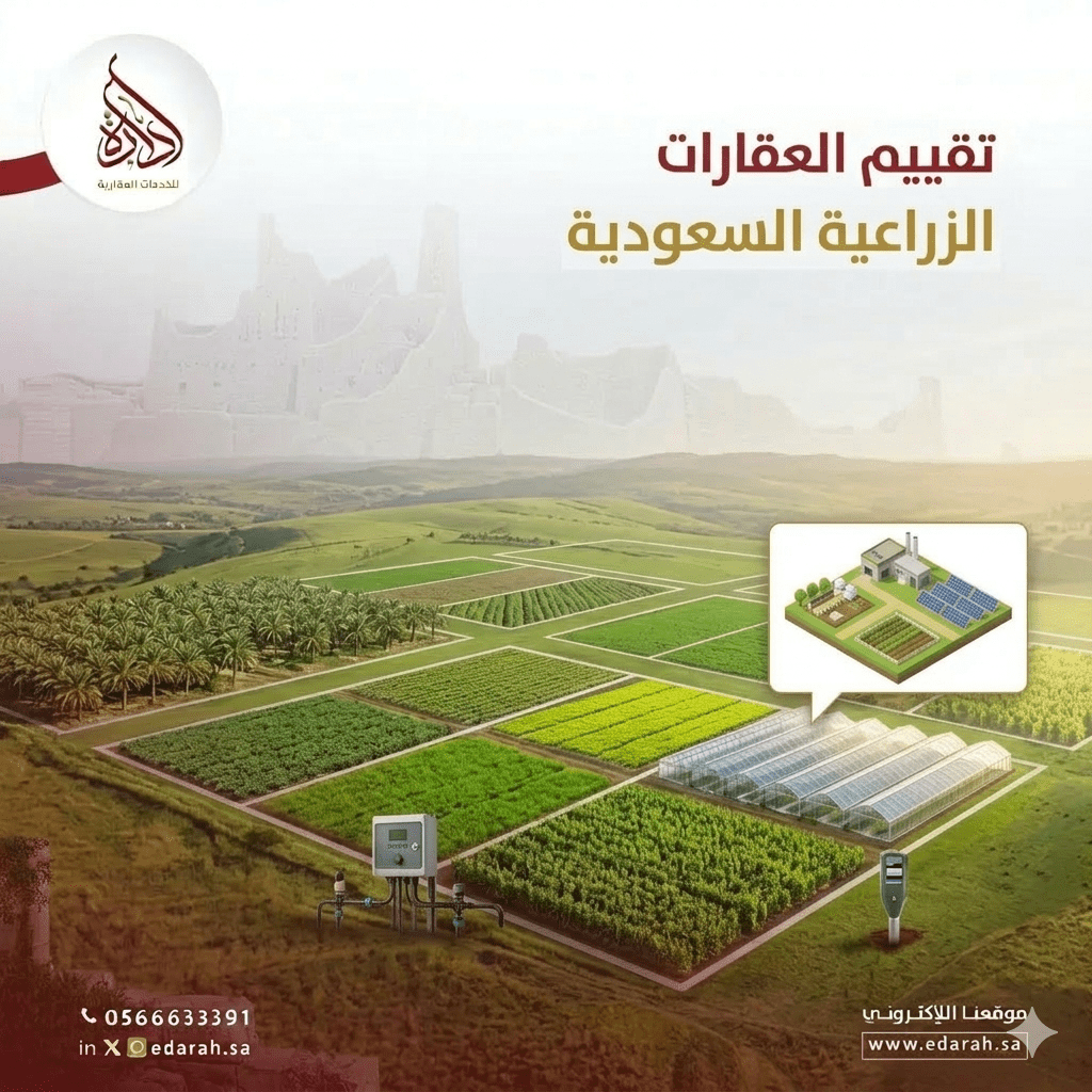 تقييم العقارات الزراعية السعودية