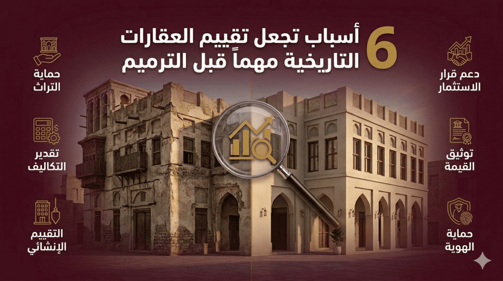 تقييم الاثار العقارية التاريخية