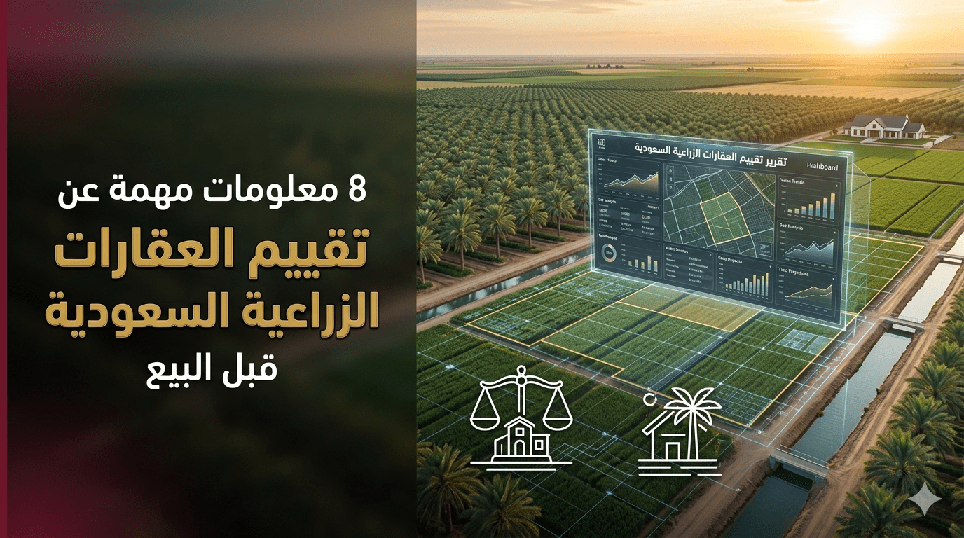 تقييم العقارات الزراعية السعودية