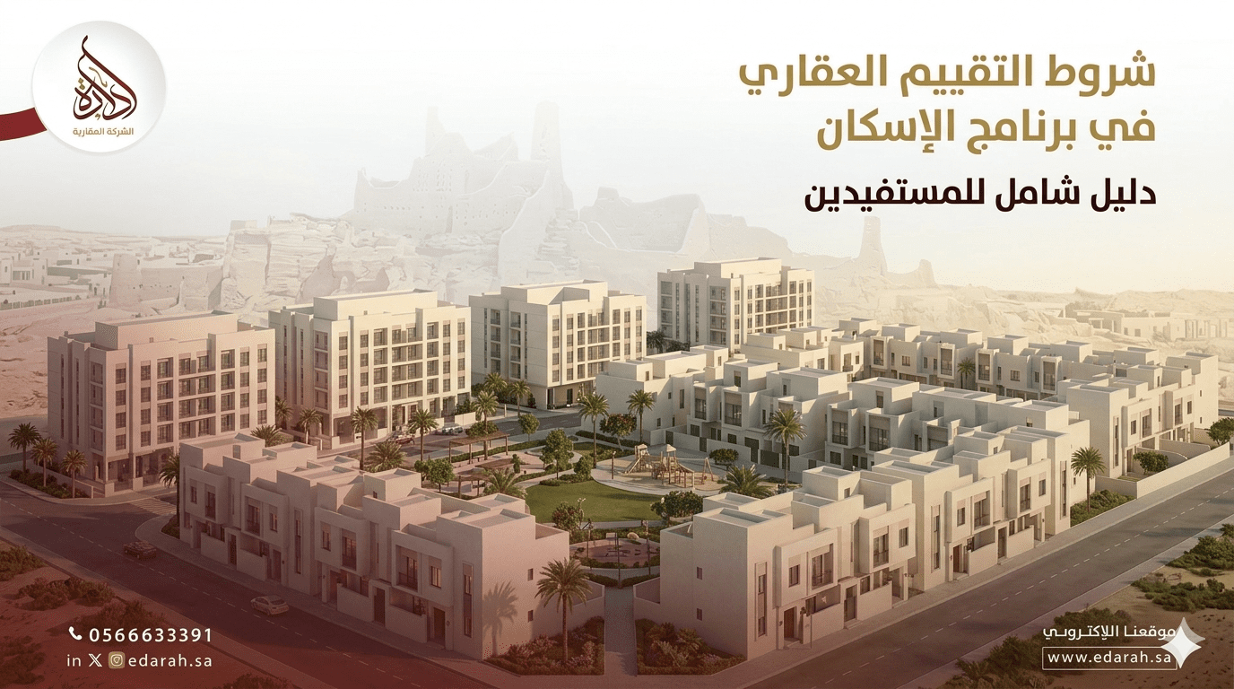 التقييم العقاري برنامج الإسكان