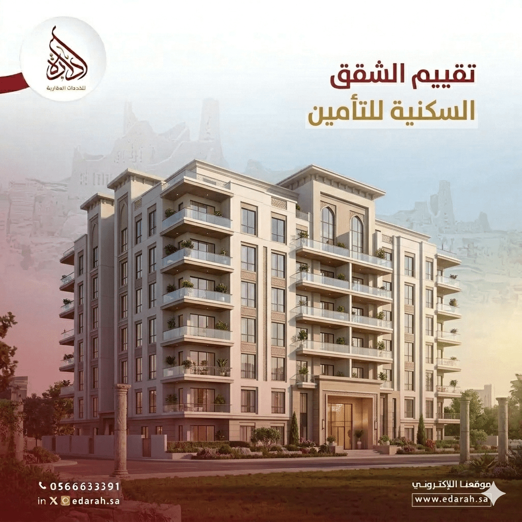 تقييم الشقق السكنية للتأمين