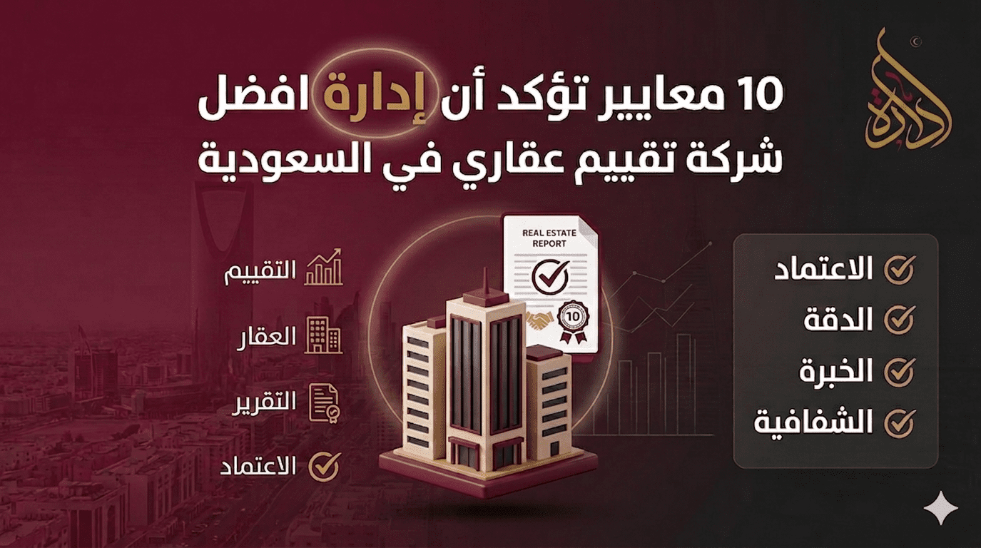 افضل شركة تقييم عقاري في السعودية