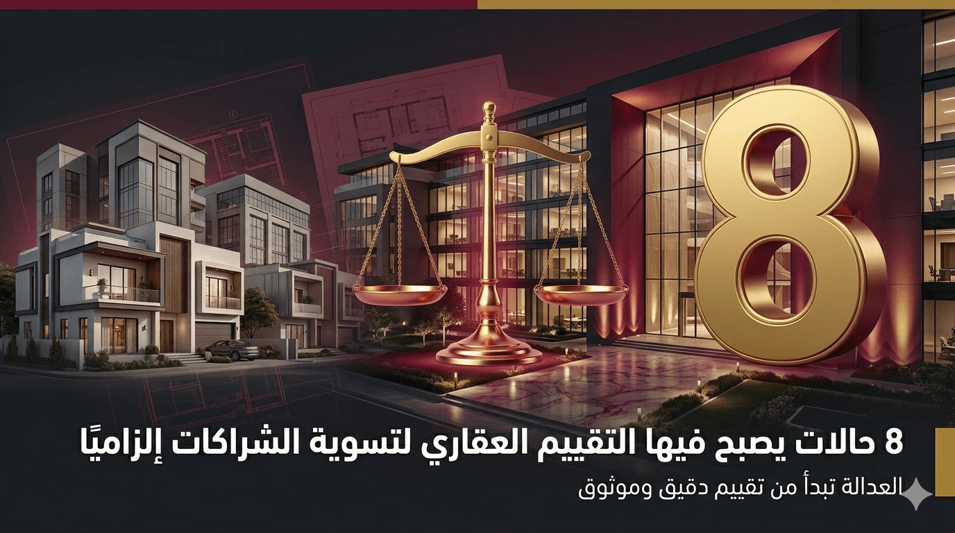 التقييم العقاري لتسوية الشراكات