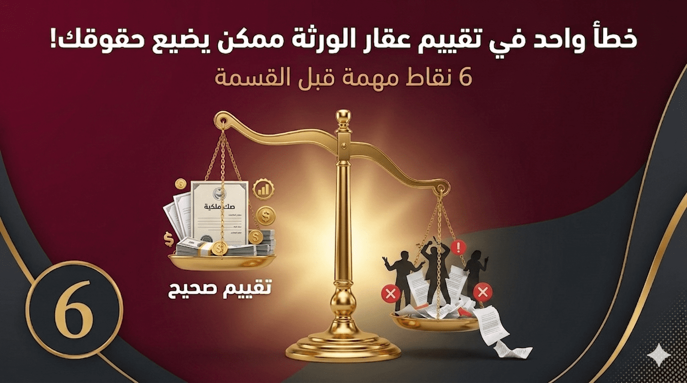 تقييم عقار الورثة